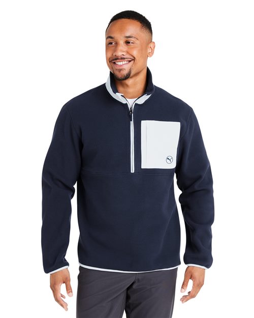 Men's Fleece Quarter-Zip Pullover – 628407 - Puma Golf