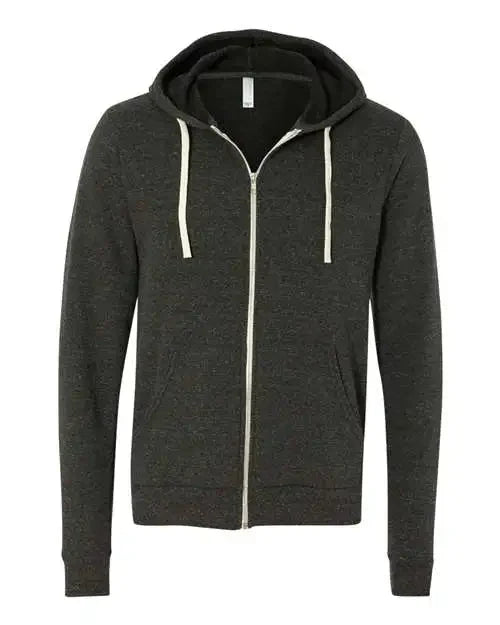 Custom embroidered zip sweatshirt