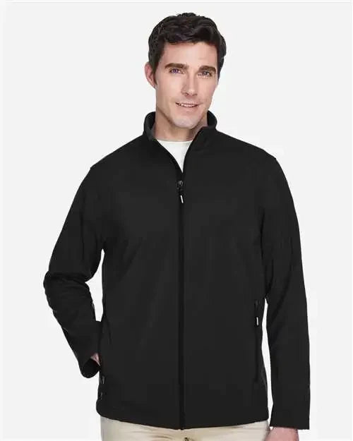 A man wearing shell jacket