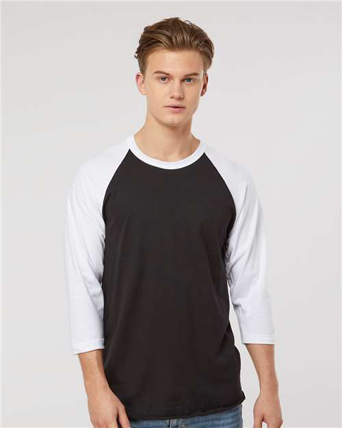 Unisex Fine Jersey Raglan T-Shirt - Tultex - 245