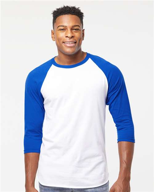 Unisex Fine Jersey Raglan T-Shirt - Tultex - 245