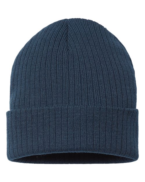 Sustainable Rib Cuffed Beanie - Atlantis Headwear - RIO