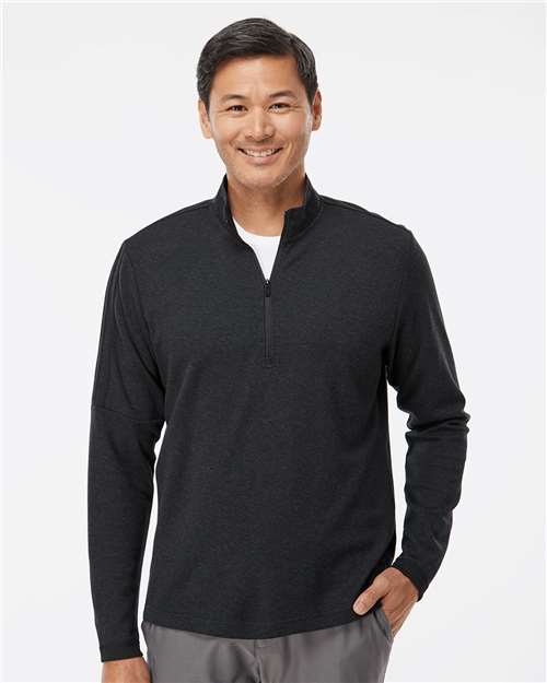 Men's 3-Stripes Quarter-Zip Sweater Pullover - Adidas - A554