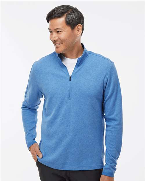 Men's 3-Stripes Quarter-Zip Sweater Pullover - Adidas - A554