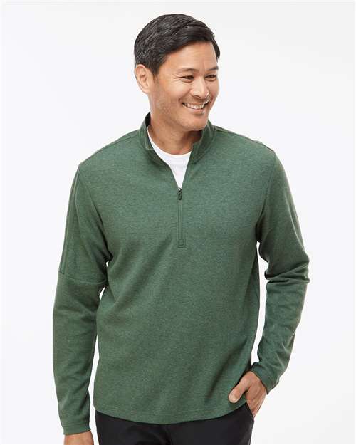 Men's 3-Stripes Quarter-Zip Sweater Pullover - Adidas - A554