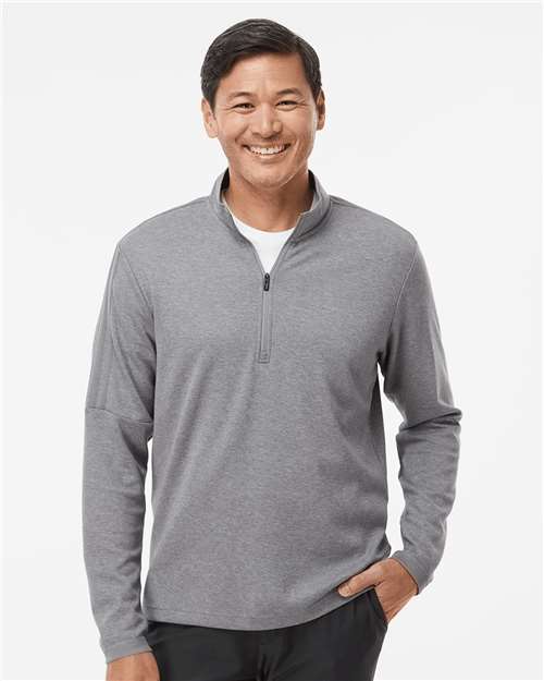 Men's 3-Stripes Quarter-Zip Sweater Pullover - Adidas - A554