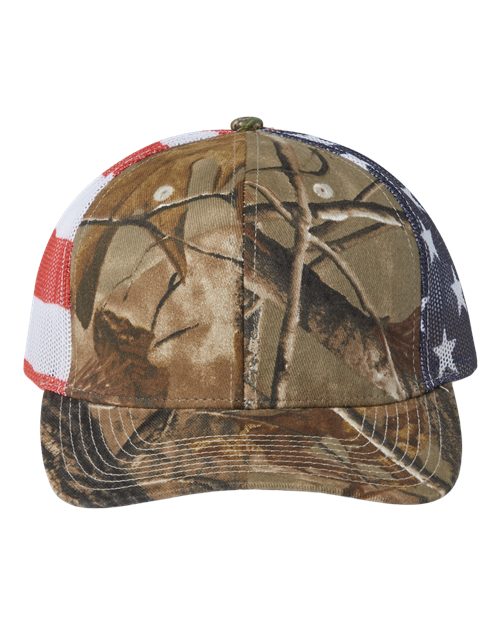 Printed Mesh Trucker Cap - Kati