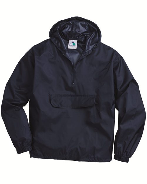 Unisex Packable Half-Zip Hooded Pullover Jacket - Augusta Sportswear - 3130