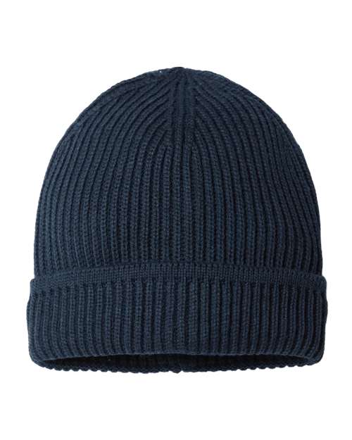Sustainable Finish Edge Cuffed Beanie - Atlantis Headwear