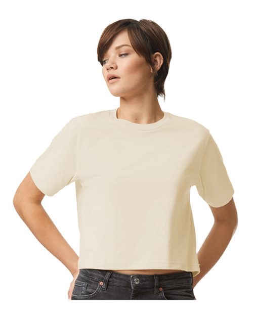 Women's Fine Jersey Boxy Tee - American Apparel - 102