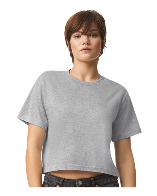 Women's Fine Jersey Boxy Tee - American Apparel - 102