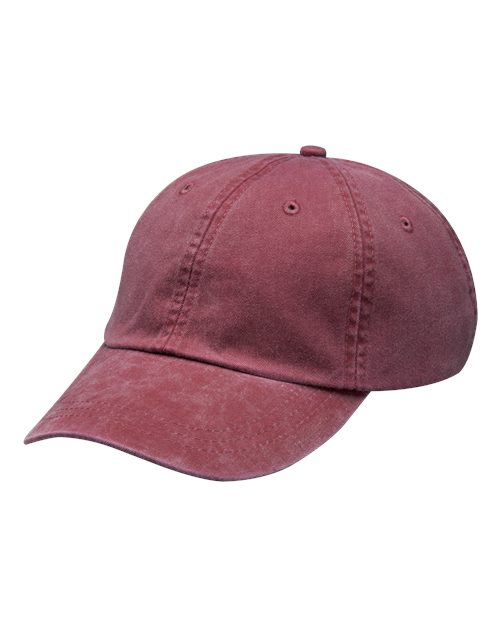 Optimum Pigment-Dyed Dad Hat - Adams Headwear