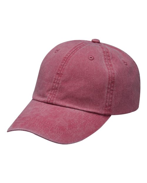 Optimum Pigment-Dyed Dad Hat - Adams Headwear