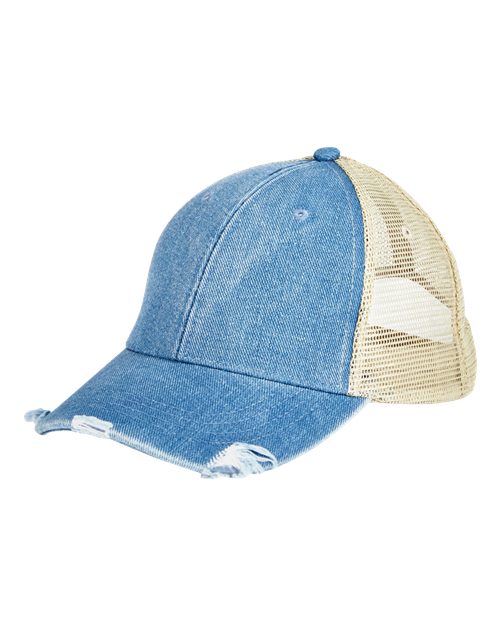 Ollie Distressed Cap - Adams Headwear