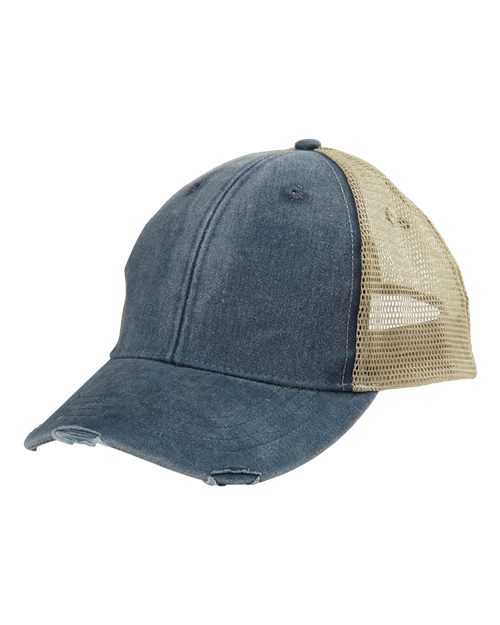 Ollie Distressed Cap - Adams Headwear