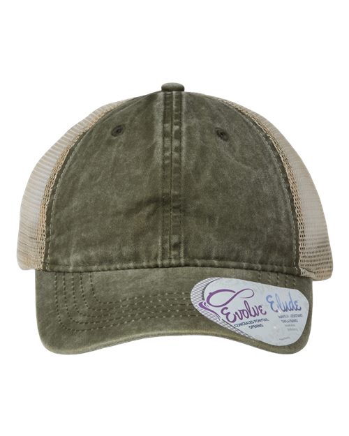 Women's Washed Mesh-Back Cap - Infinity Her