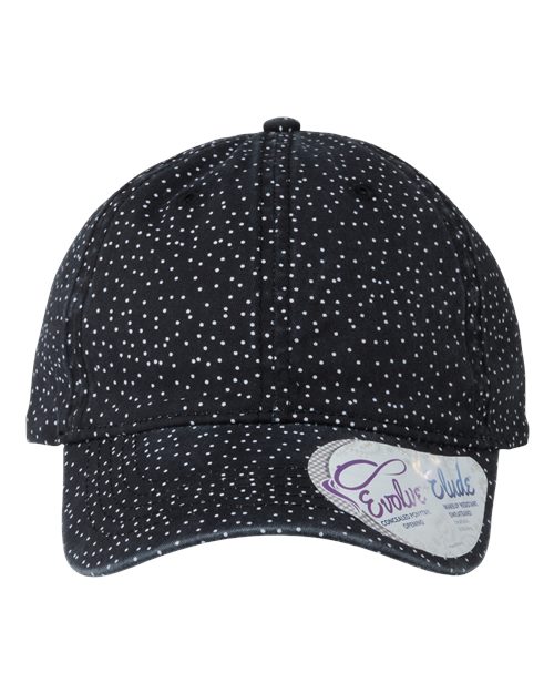 Women's Garment-Washed Fashion Print Cap - Infinity Her
