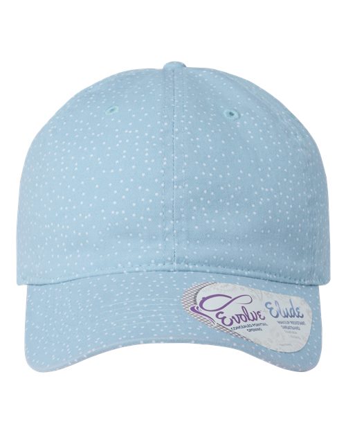 Women's Garment-Washed Fashion Print Cap - Infinity Her