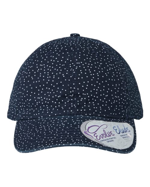 Women's Garment-Washed Fashion Print Cap - Infinity Her