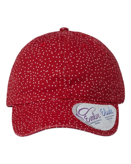 Women's Garment-Washed Fashion Print Cap - Infinity Her