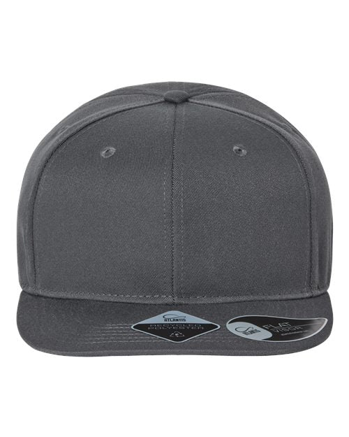 Sustainable Flat Bill Cap - Atlantis Headwear