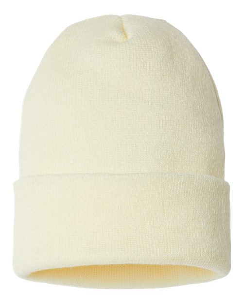 USA-Made Sustainable Cuffed Beanie - CAP AMERICA