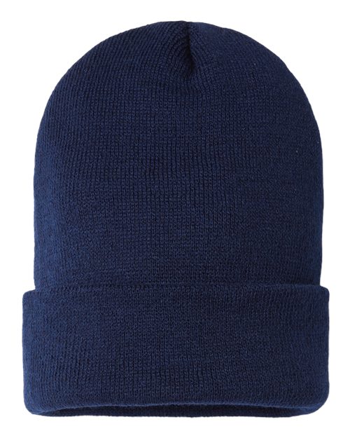 USA-Made Sustainable Cuffed Beanie - CAP AMERICA