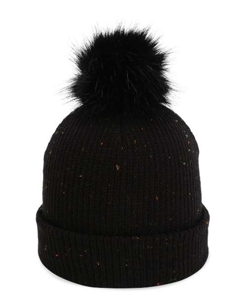 The Montage Pom Cuffed Beanie - Imperial