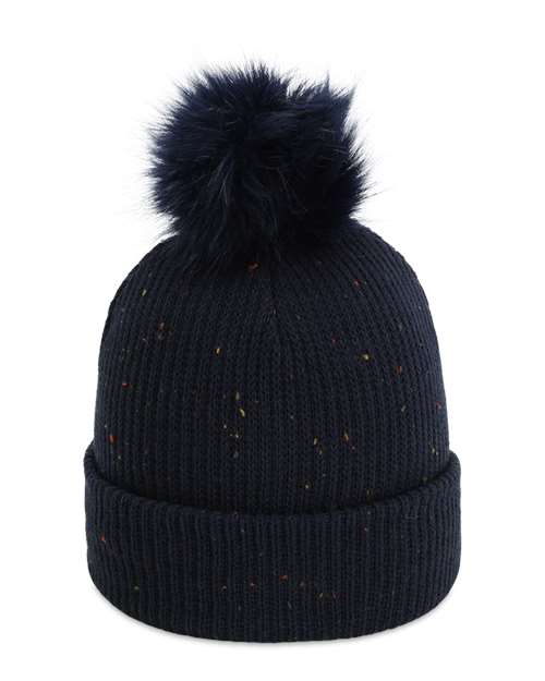 The Montage Pom Cuffed Beanie - Imperial