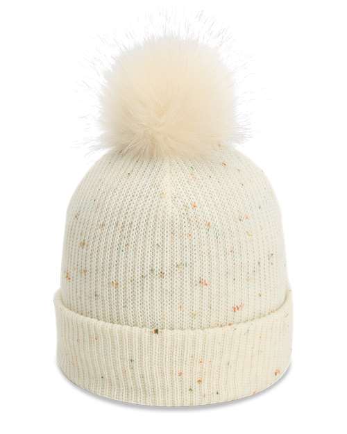 The Montage Pom Cuffed Beanie - Imperial