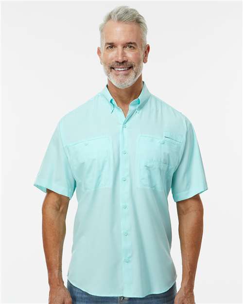Men's Hatteras Performance Short Sleeve Fishing Shirt - Paragon - 700