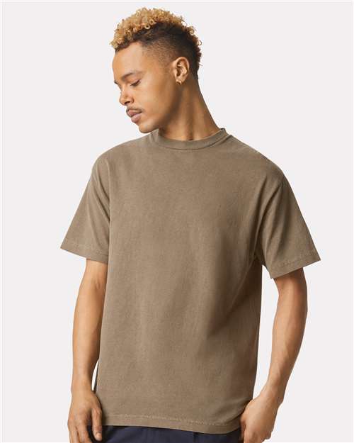Unisex Garment-Dyed Heavyweight Cotton Tee - American Apparel - 1301GD