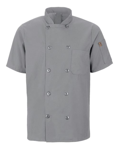 Mimix™ Short Sleeve Chef Coat with OilBlok - Chef Designs - 046X