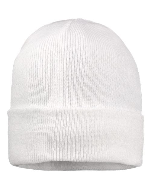 12" Fleece Lined Cuffed Beanie - Sportsman - SP12FL