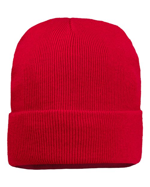 12" Jersey Lined Cuffed Beanie - Sportsman - SP12JL