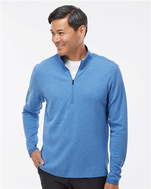 Men's 3-Stripe Quarter-Zip Sweater Pullover – A554 - Adidas