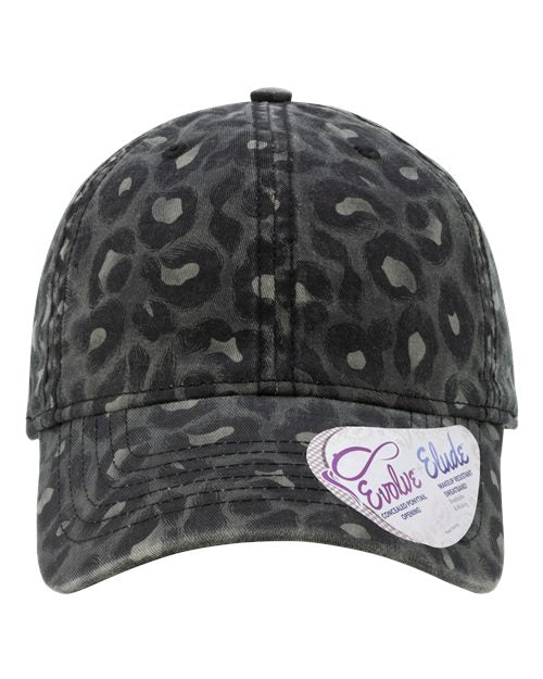 Women's Garment-Washed Fashion Print Cap - Infinity Her