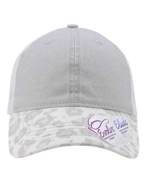 Women's Printed Bill with Mesh Back Cap - Infinity Her