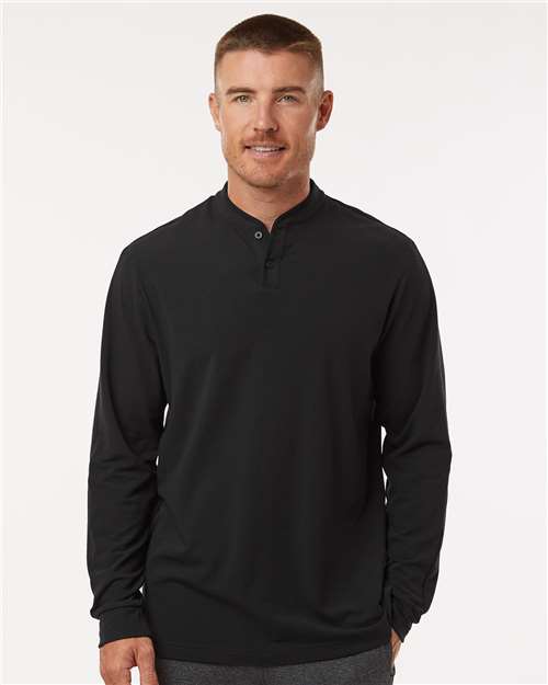 Men's Henley Long Sleeve T-Shirt – A597 - Adidas