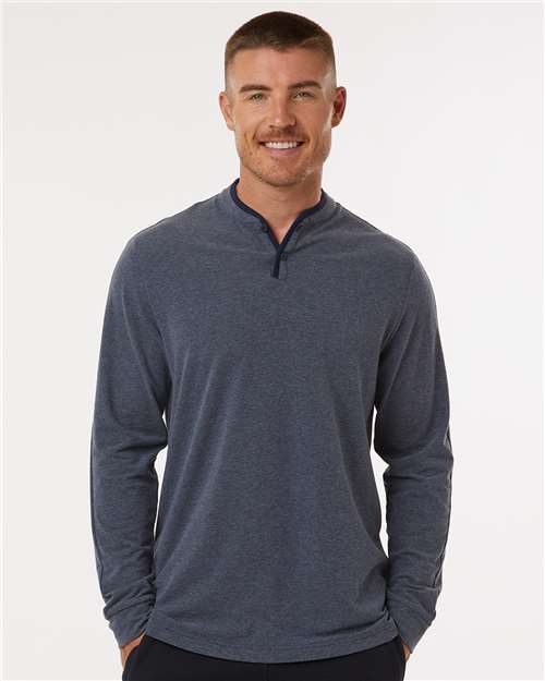 Men's Henley Long Sleeve T-Shirt – A597 - Adidas