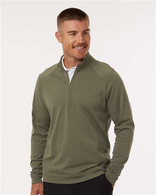 Men's Club Quarter-Zip Pullover - Adidas - A598