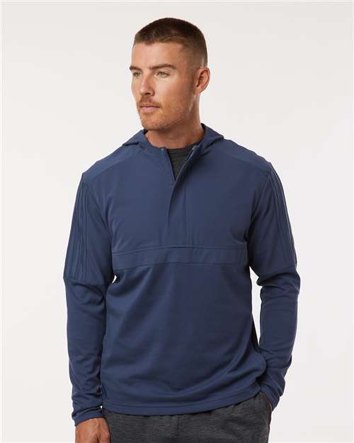Men's Half-Zip Hooded Anorak - Adidas - A607
