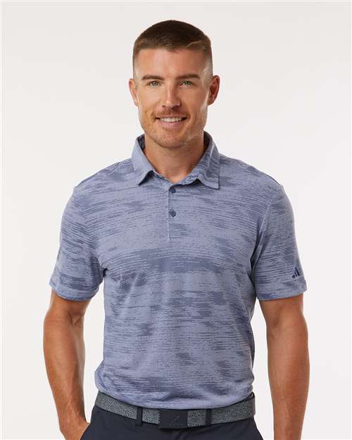 Men's Ultimate365 Textured Stripe Polo - Adidas – A2005