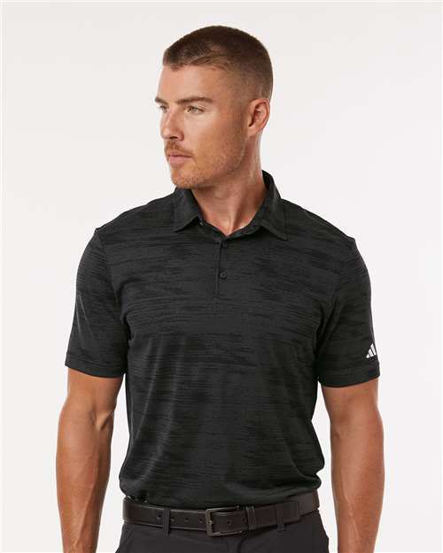 Men's Ultimate365 Textured Stripe Polo - Adidas – A2005