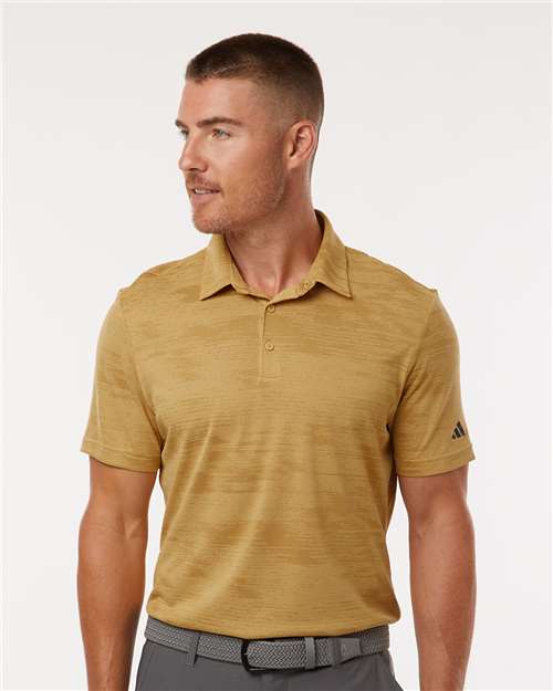 Men's Ultimate365 Textured Stripe Polo - Adidas – A2005