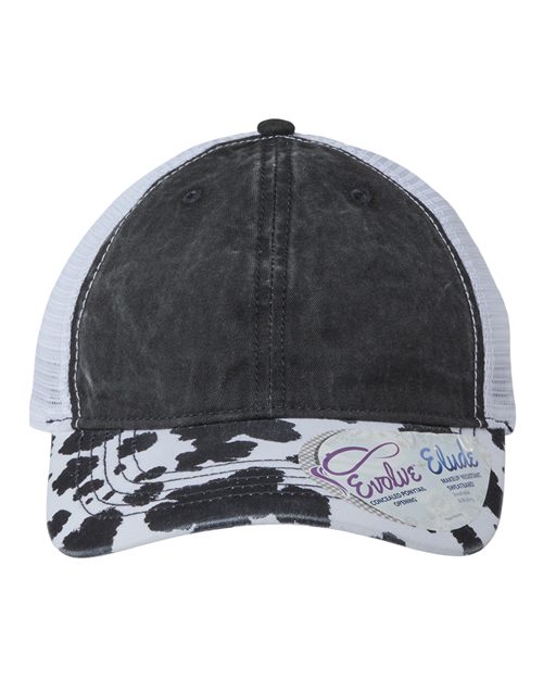 Women's Printed Bill with Mesh Back Cap - Infinity Her