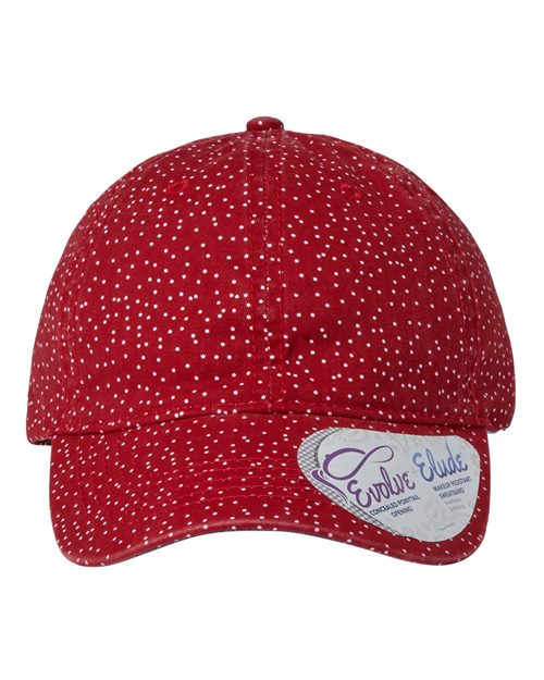 Women's Garment-Washed Fashion Print Cap - Infinity Her