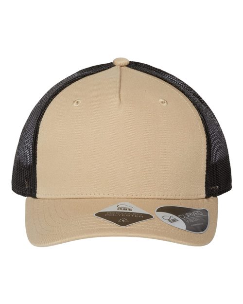 Sustainable Five-Panel Trucker Cap - Atlantis Headwear