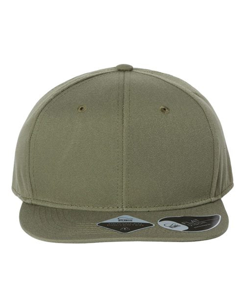 Sustainable Flat Bill Cap - Atlantis Headwear