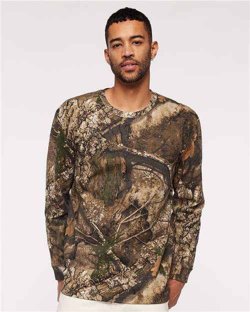 Men's Realtree® Camo Long Sleeve T-Shirt - Code Five - 3981